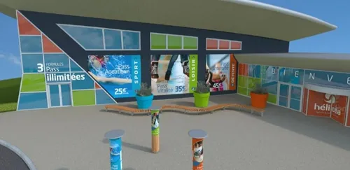 Bientôt une salle de fitness à Hélicéa… avant une piscine en plein...