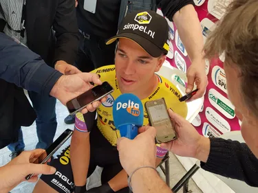 Dylan Groenewegen face aux éléments