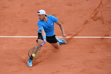 Lucas Pouille costaud pour ses débuts