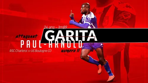 Après Dunkerque, Garita débarque à Boulogne !