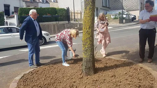 Agnès et Françoise, premières habitantes à adopter un arbre dans...