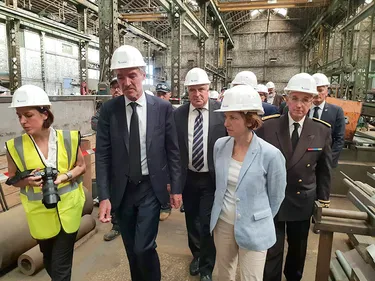 La ministre de la Défense rappelle le savoir-faire de la Socarenam