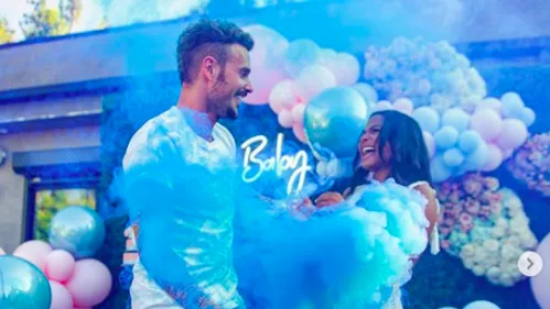 M. Pokora et Christina Milian dévoilent le sexe de leur bébé