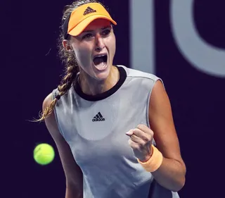 La belle semaine de Kristina Mladenovic