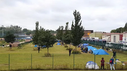 Les migrants évacués du Gymnase du Moulin ce mardi matin