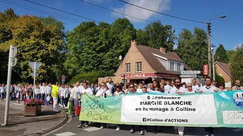Renescure : près de 500 personnes ont participé à la marche blanche...