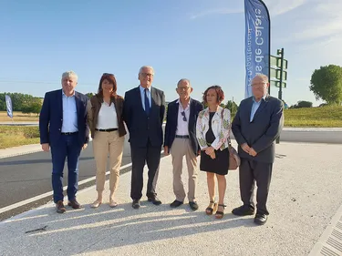 Un giratoire pour sécuriser la RD943 à Zouafques