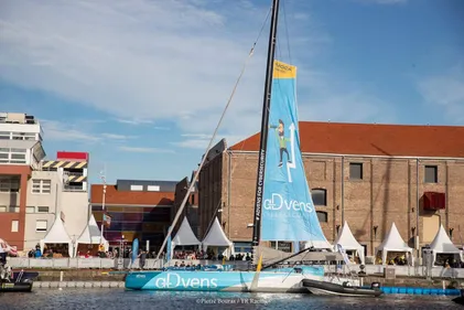 Le nouveau bateau de Thomas Ruyant déjà dans la course