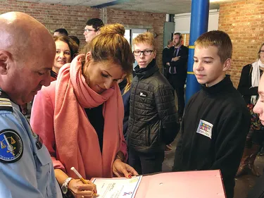 Marlène Schiappa parle aux lycéens !