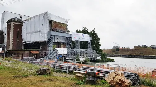 L’ascenseur à bateaux reprend les couleurs de sa jeunesse