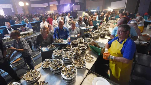 La foire aux huîtres fait la part belle à la gastronomie !