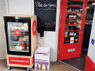 Le frigo solidaire est déjà un succès !