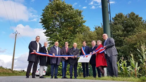 Le premier pylône 4G multi-opérateur inauguré dans le Pas-de-Calais