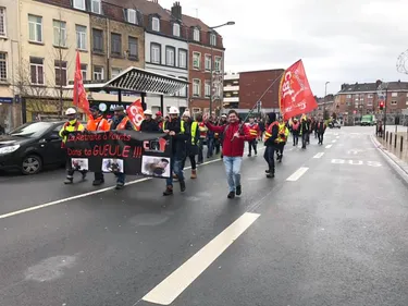 Défilé improvisé dans les rues de Dunkerque