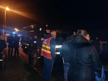 Les manifestants cueillis par les CRS