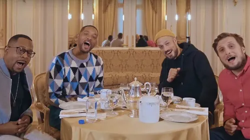 Quand Will Smith déguste la galette "Dunkerquoise"