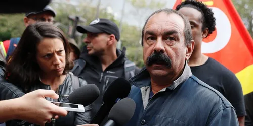 Philippe Martinez ce mercredi à la centrale