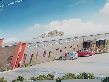 La blanchisserie des Papillons Blancs sera installée l’an prochain...