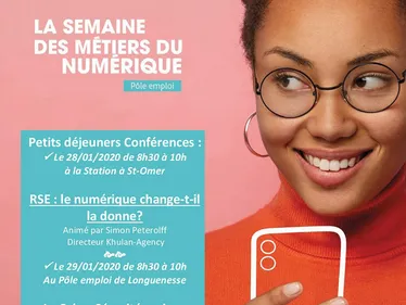 Focus sur les métiers du numérique la semaine prochaine