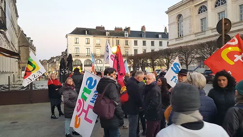 Le député Benoît Potterie a rencontré les opposants à la réforme...