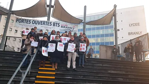 Plusieurs journées de grève en préparation au lycée Branly