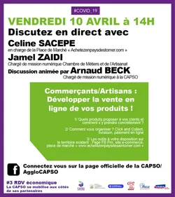 La CAPSO et la CCPL au secours des entreprises du territoire