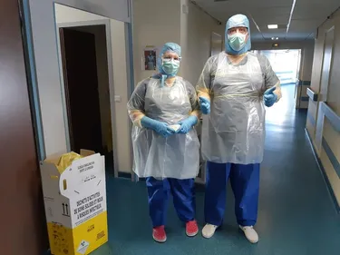 La polyclinique fait face au Coronavirus, mais continue à soigner...