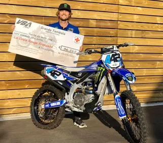 Adrien Van Beveren récolte plus de 35000€ pour la Croix Rouge