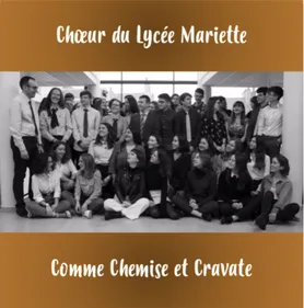 Le CD de la chorale du lycée Mariette est enfin dans les bacs !