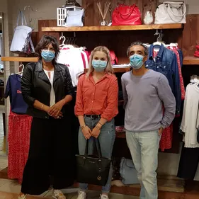 Du shopping solidaire, du shopping pour dire merci, c’est ce que...