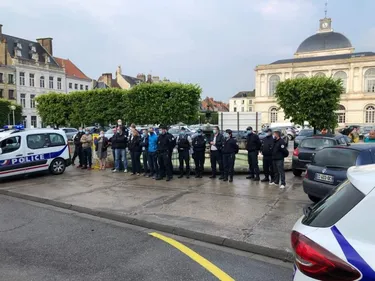 Les policiers en colère