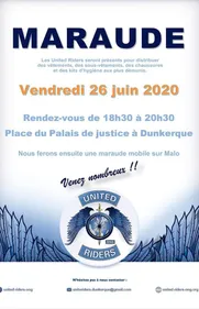 Des bikers organisent une maraude, l'occasion de devenir bénévole...