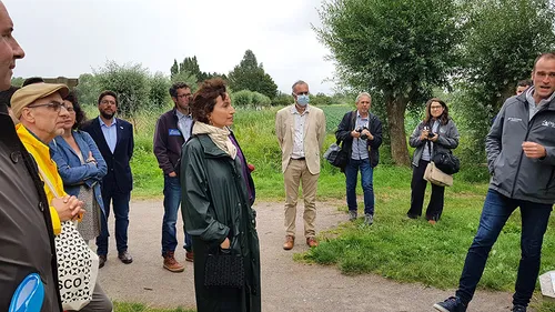 La directrice générale de l’UNESCO a visité le marais audomarois