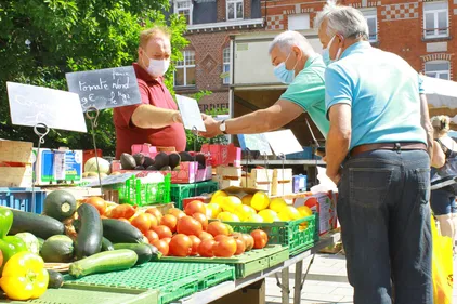 La ville de Bailleul impose le port du masque sur les marchés