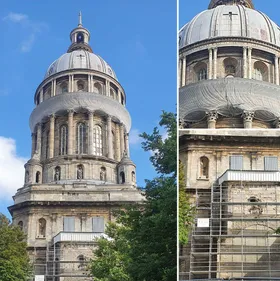 Les travaux ont repris à la Cathédrale Notre-Dame