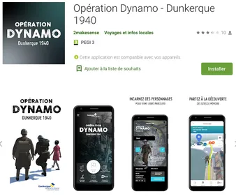 L’opération Dynamo comme si vous y étiez grâce à votre smartphone
