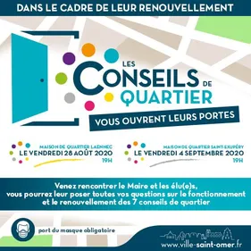 Les conseils de quartier vont se renouveler en septembre