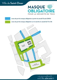 Renforcement du port du masque dans le centre-ville