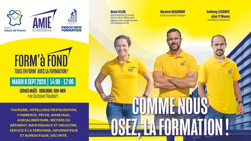 Form'à Fond, le salon pour découvrir les formations du territoire,...
