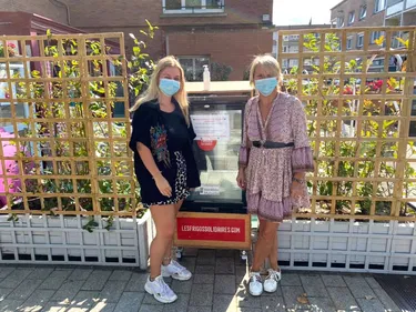 Premier bilan pour le "frigo solidaire"