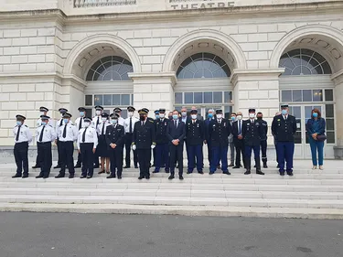Des gendarmes et des policiers récompensés pour leur implication...