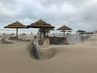 Les restaurateurs surpris par la tempête Odette