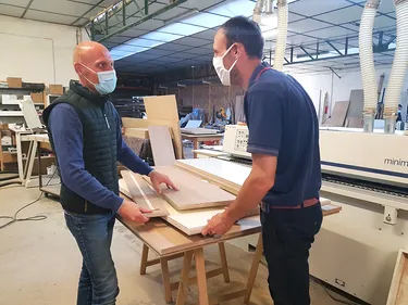 La société CréObois va déménager dans le parc d’activités de la...