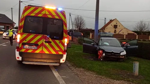 Deux blessés dans un accident route de St Nicolas