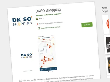 La ville lance DK So Shopping pour aider le commerce local