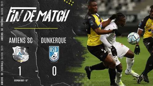 Des occasions mais une défaite pour Dunkerque