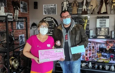L'association Star Wars Côte d'Opale remet 640 euros de dons à...