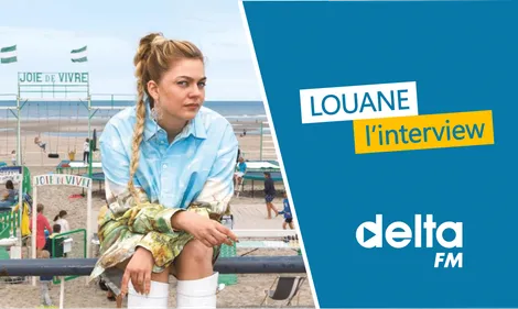 Louane en interview sur DELTA FM