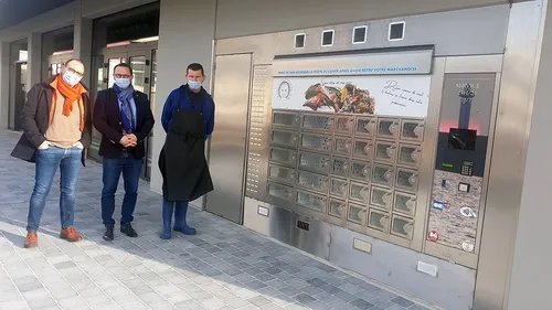 Bientôt un distributeur automatique de produits de la mer, sur le port