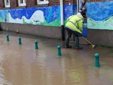 Conséquences des pluies de la nuit dernière et de ce matin : des...
